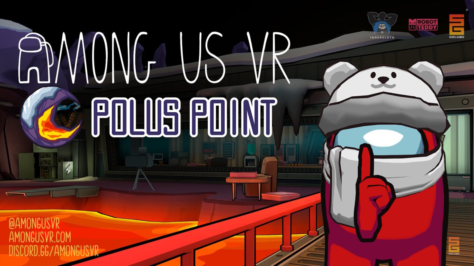 New Among Us Vr Map Polus Point Now Available As A Free Update