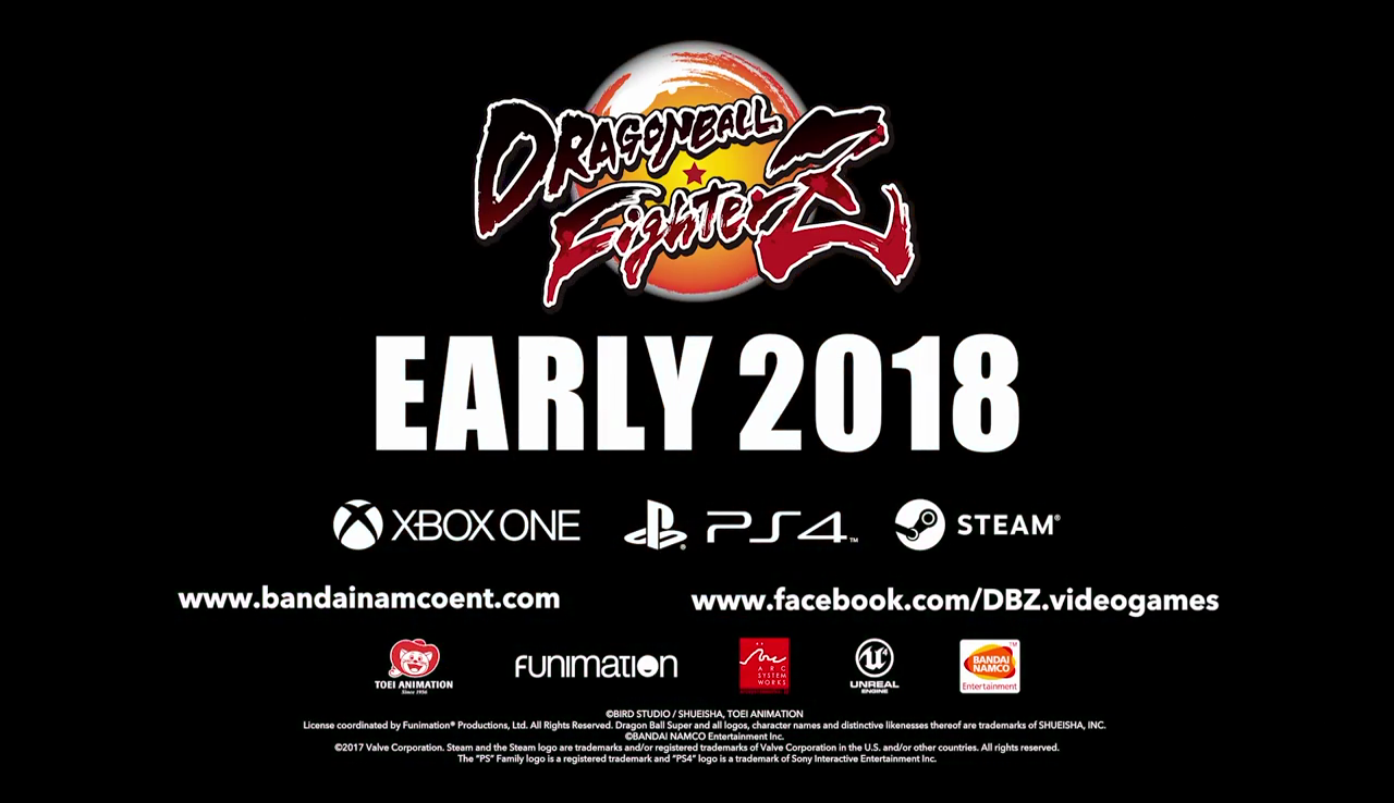Dragon Ball FighterZ NA Release