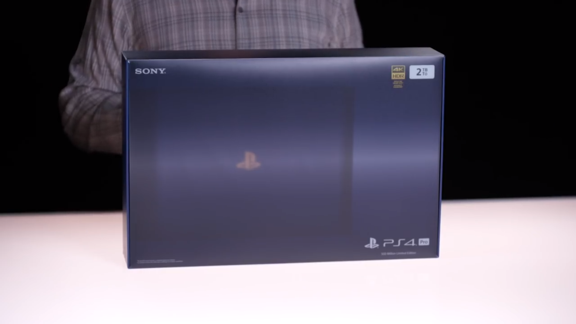 500 Million Limited Edition PS4 Pro detailed in close-up unboxing photos -  Polygon