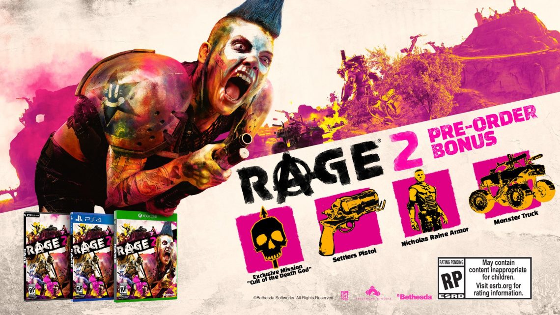 Rage 2 Cheat Code Trailer