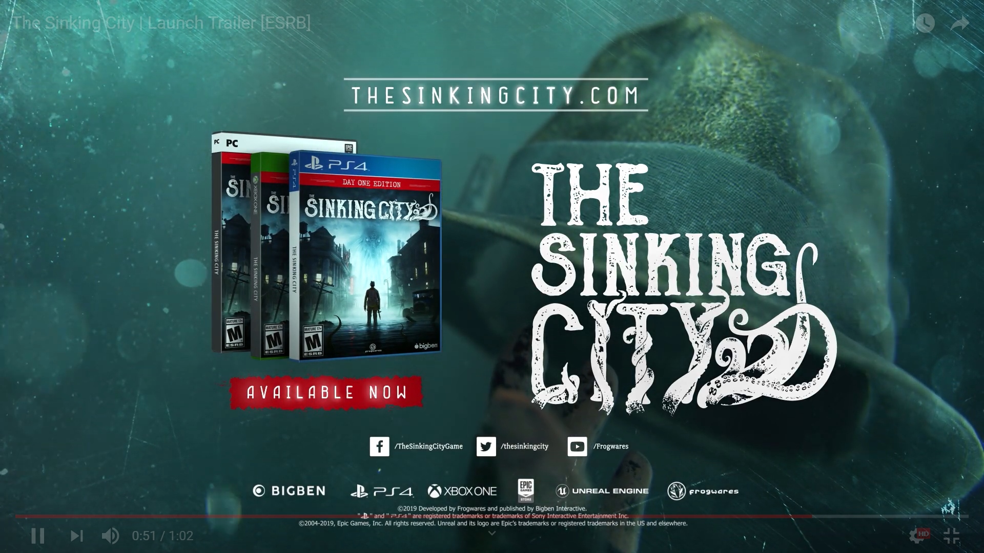 The sinking city трейнер стим фото 69