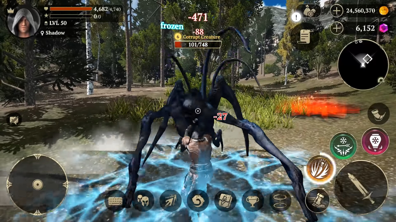 Mobile : Top-tier multiplayer fantasy RPG for mobile 