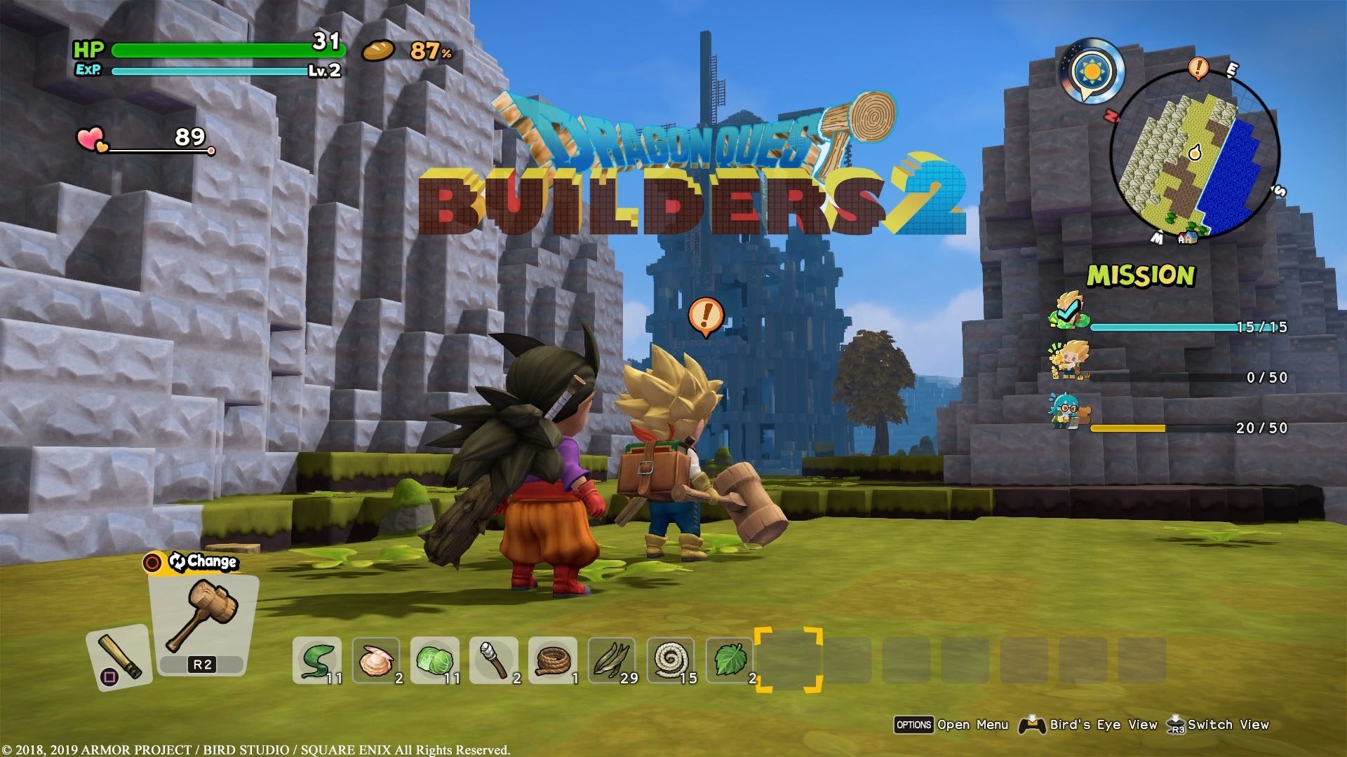 dragon quest builders 2 checklist