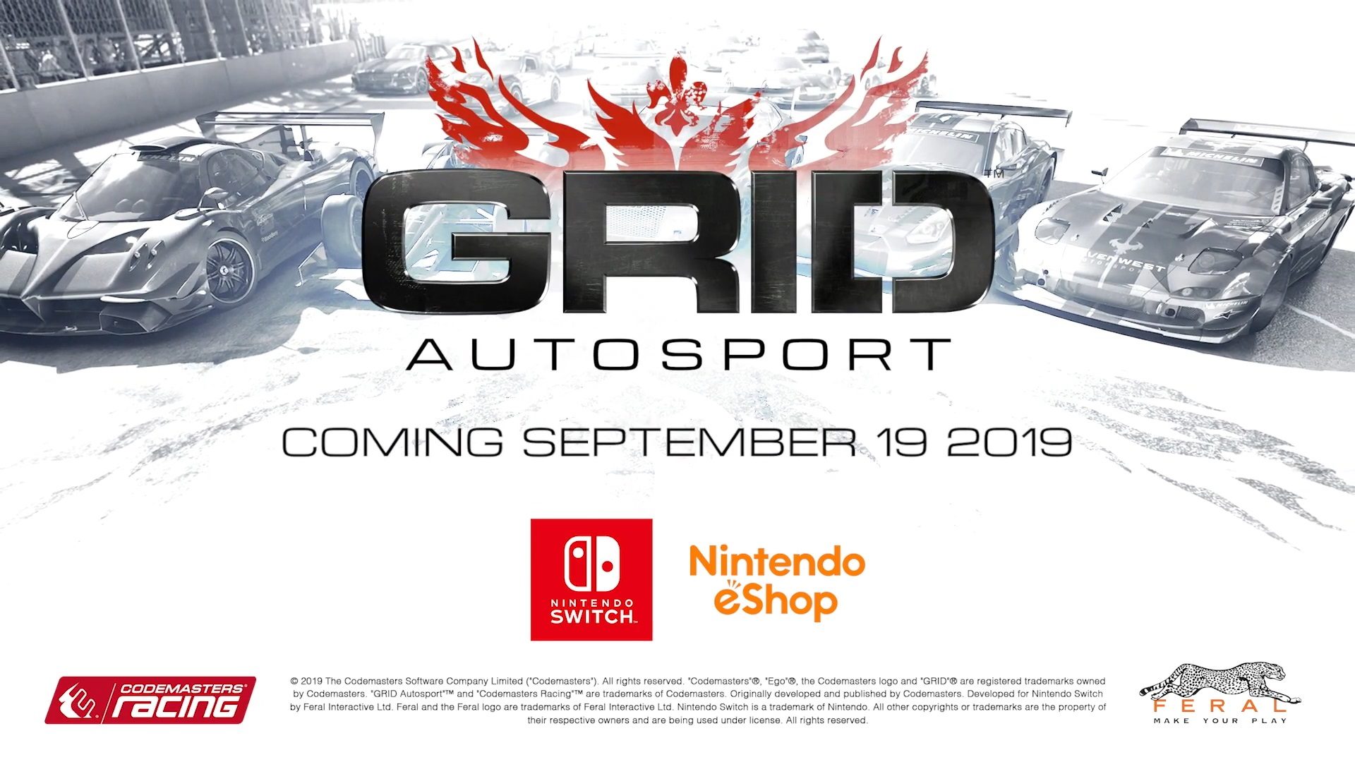 GRID Autosport the first full-on racing simulator Nintendo Switch is coming this September - BunnyGaming.com