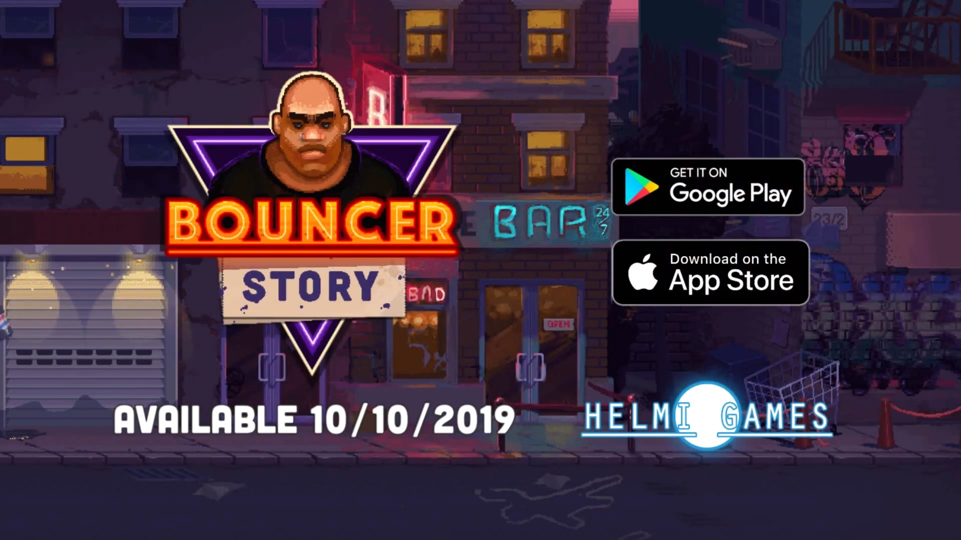 Bouncer Story - Out now on iOS and Android 