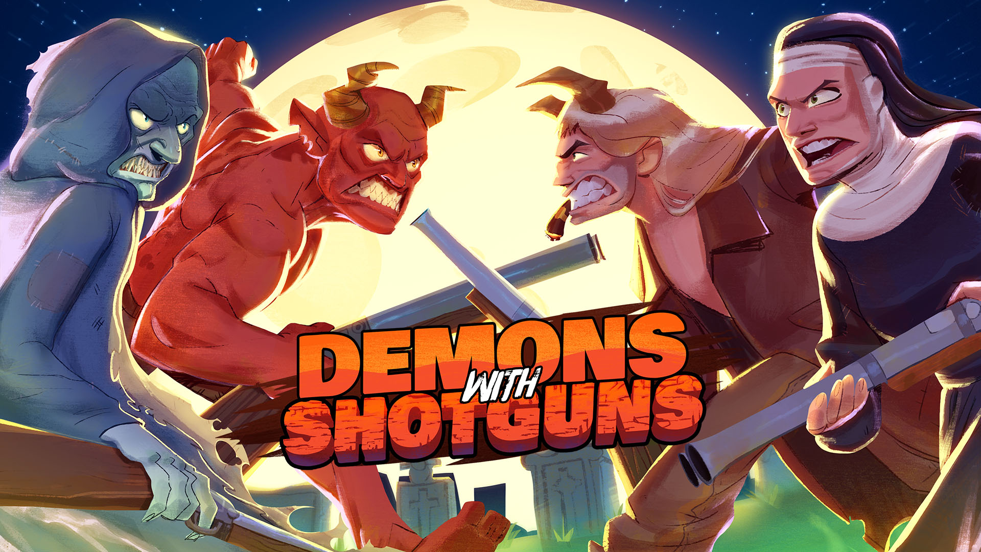 Demons deals game. Demons with Shotguns игра. One December игра. Last Fortress.