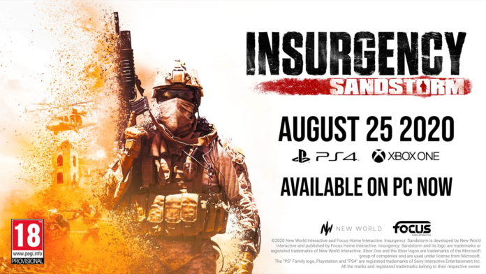 insurgency sandstorm xbox release date