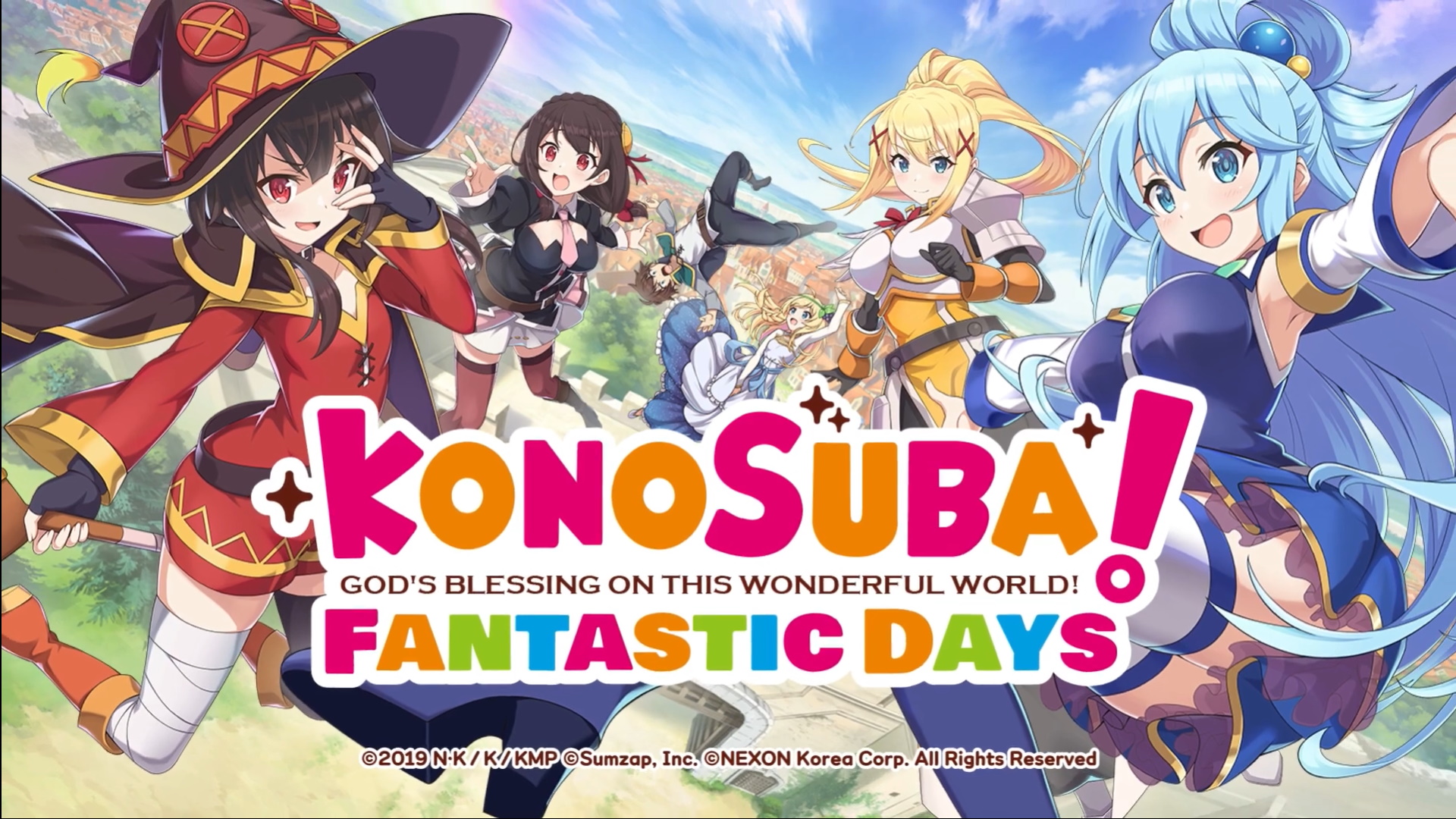 Free to play Mobile RPG - KonoSuba: God's Blessing on this Wonderful World!  Fantastic Days heading to the West this 2021 