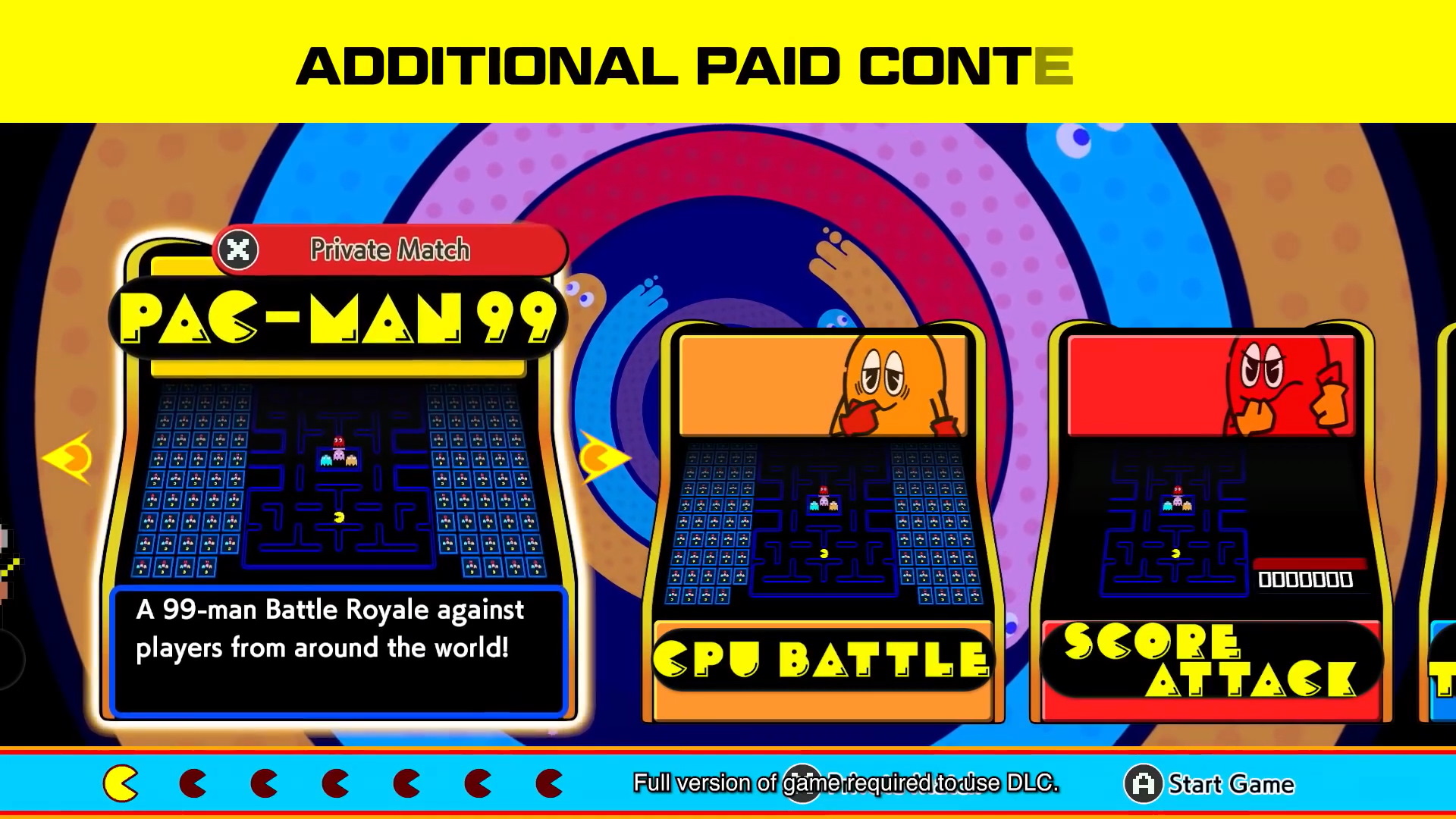 Pac-Man 99 is now available for Nintendo Switch Online members - My  Nintendo News