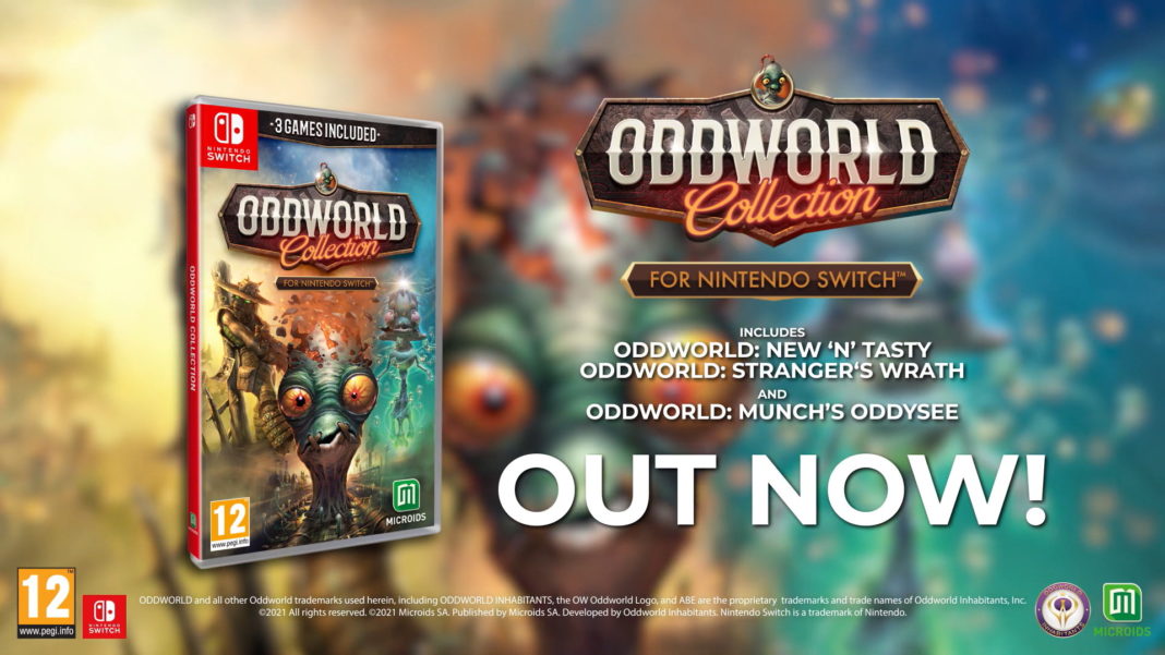 Oddworld: Collection For Nintendo Switch Is Now Available - BunnyGaming.com