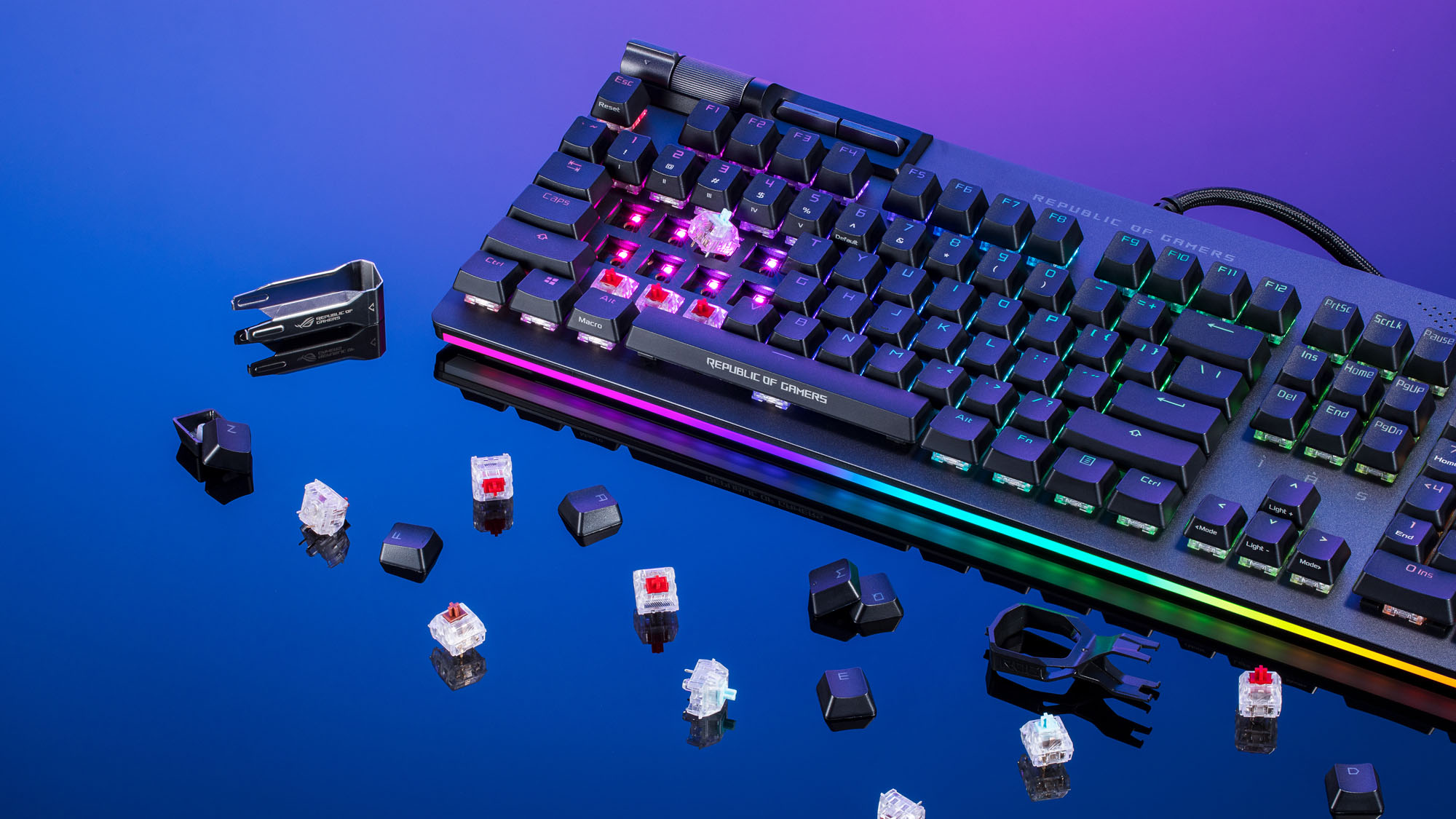 The ROG Strix Flare II And Flare II Animate Mechanical Keyboards Bleed  Quality And Style - BunnyGaming.com