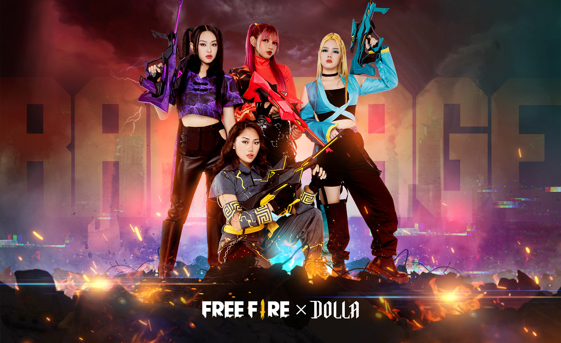 🤩 It's a bit collab between Free Fire - Garena Free Fire