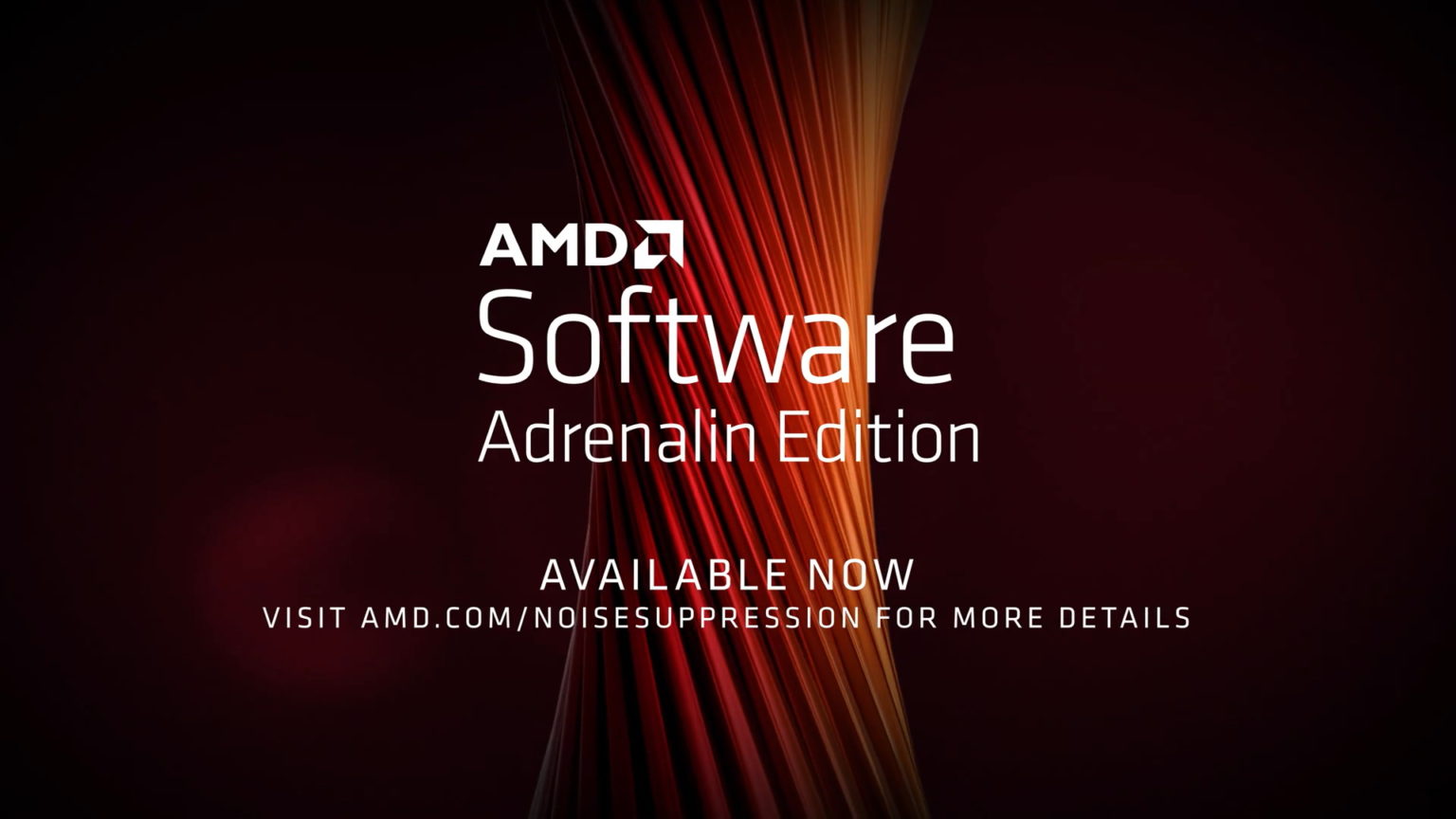 New AMD Software: Adrenalin Edition Release Features AMD Noise ...