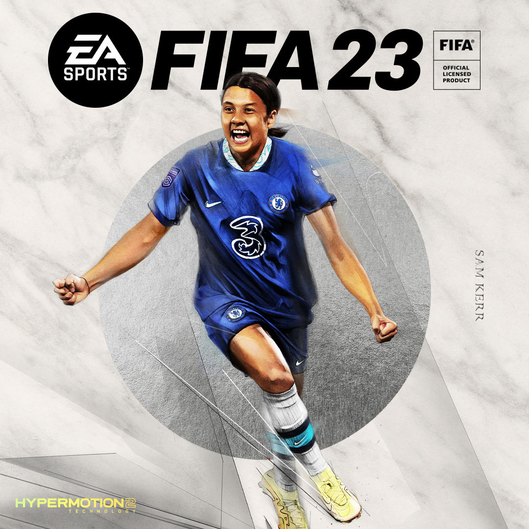 Fifa 23s Cover Featuring Athletes Kylian Mbappé And Sam Kerr