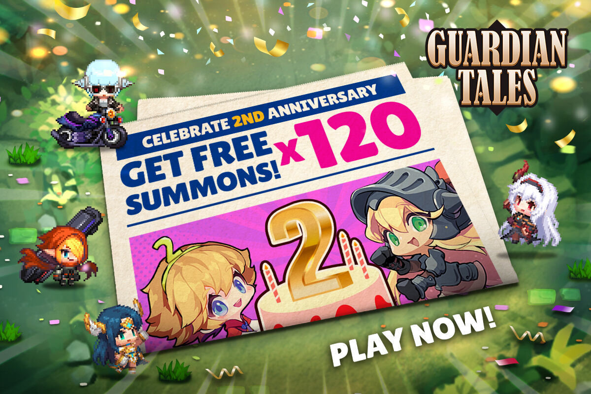 Guardian Tales Celebrates 2nd Anniversary Of An Epic Adventure With