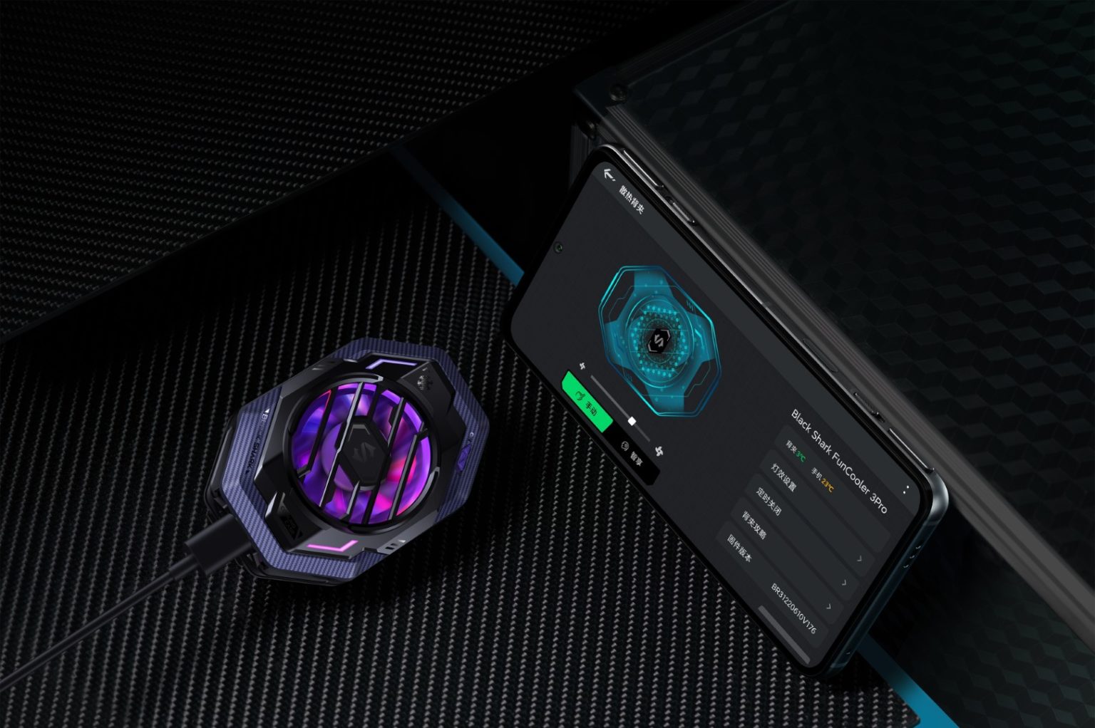 Black Shark Fun Cooler 3 Pro - Now Available In Malaysia - BunnyGaming.com