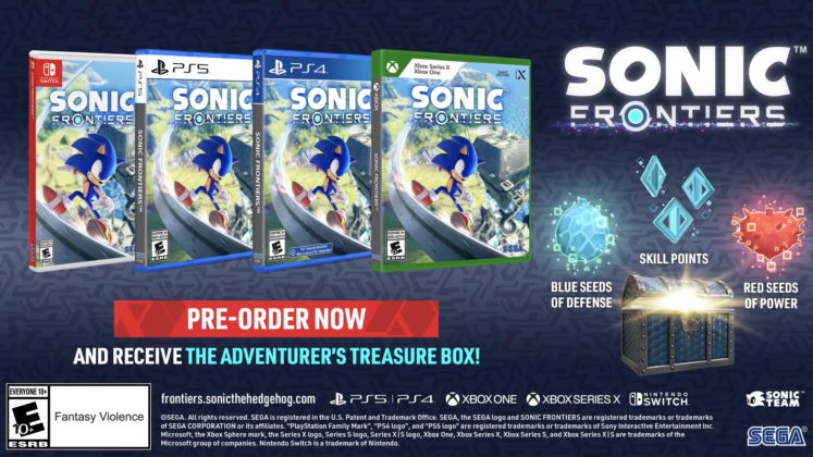 SEGA Showcases Sonic Frontiers Combat And Upgrades Video - BunnyGaming.com