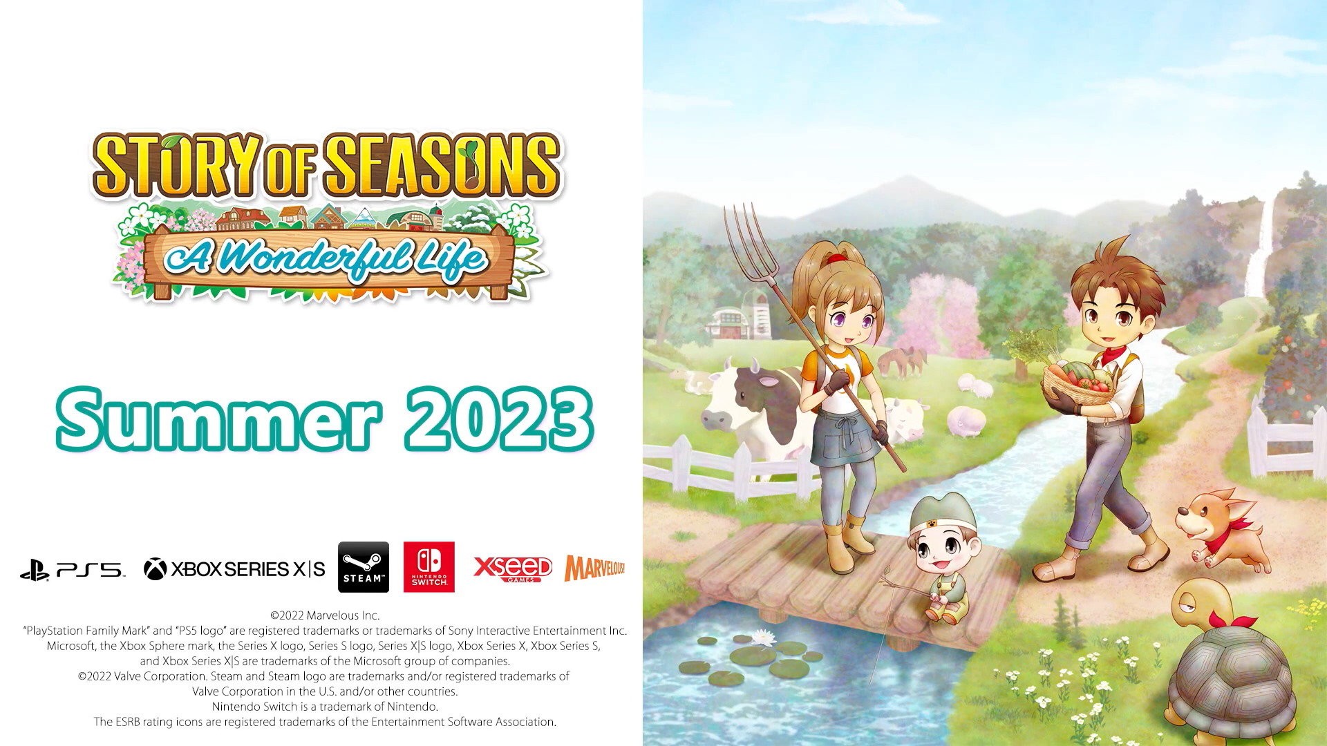 Story Of Seasons A Wonderful Life Confirmed For Release On Nintendo