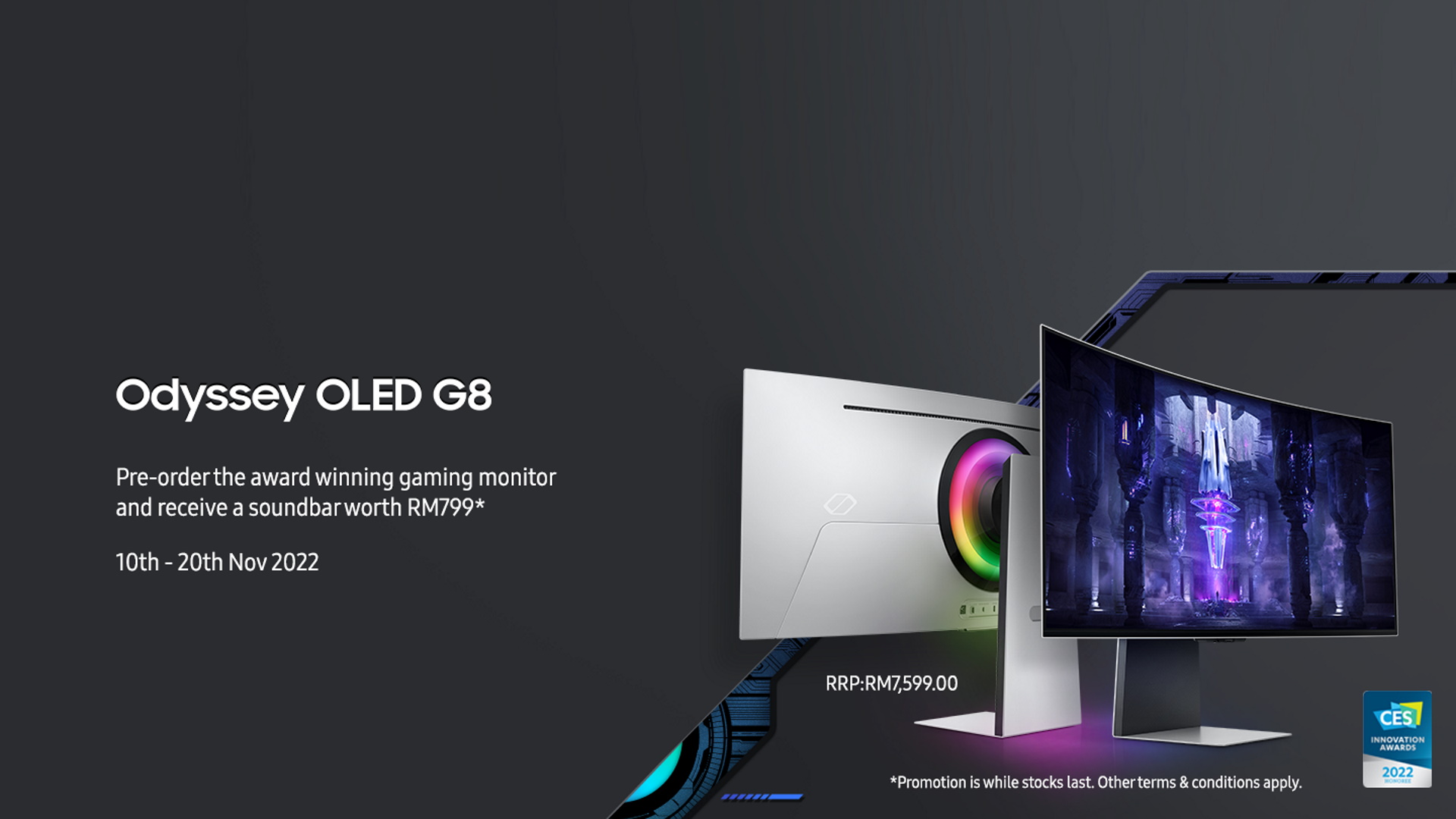 Samsung Malaysia Electronics Launches Flagship Odyssey OLED G8 Gaming