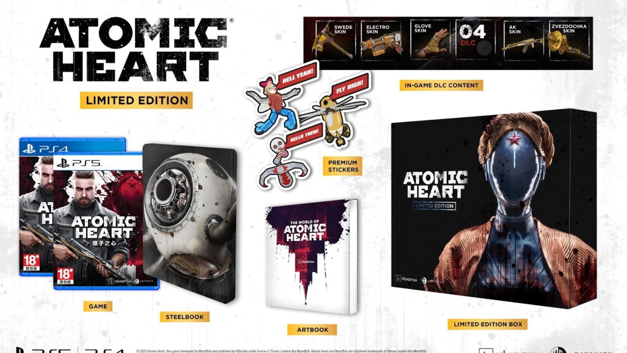 Atomic Heart - Golden Age Weapon Skin Pack no Steam