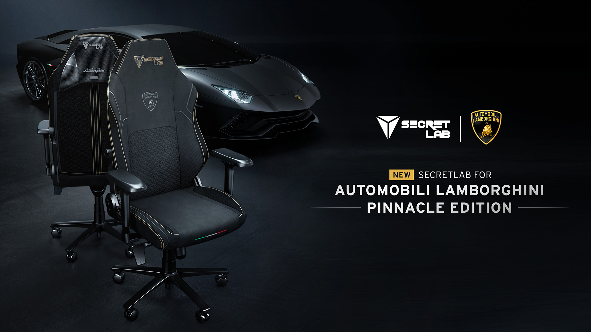 Secretlab For Automobili Lamborghini Pinnacle Edition - The Perfect Fusion  Of Two Brands 