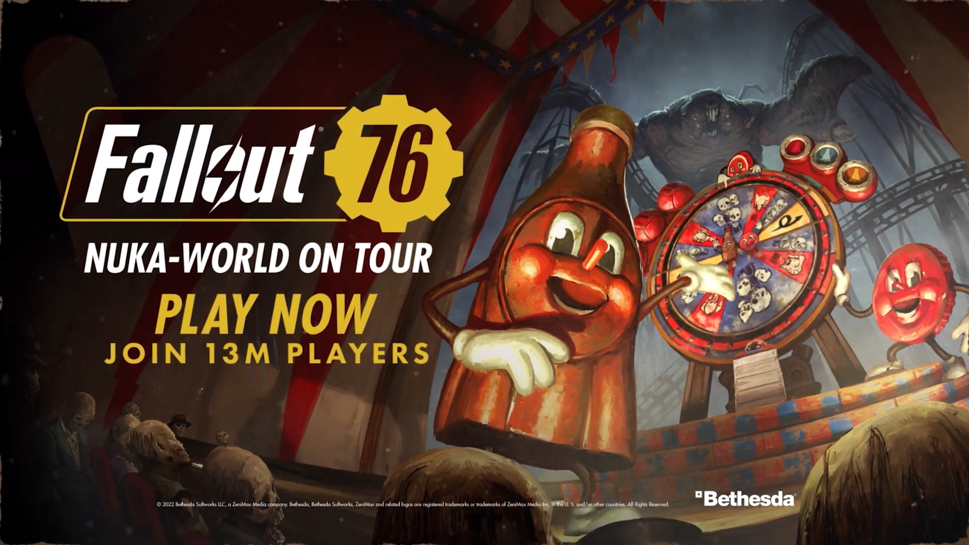 Fallout 76 Nuka World on Tour and Season 11 Available Now Free for 