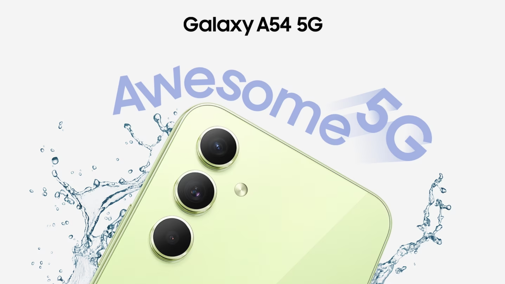 Déballage Samsung Galaxy A54 