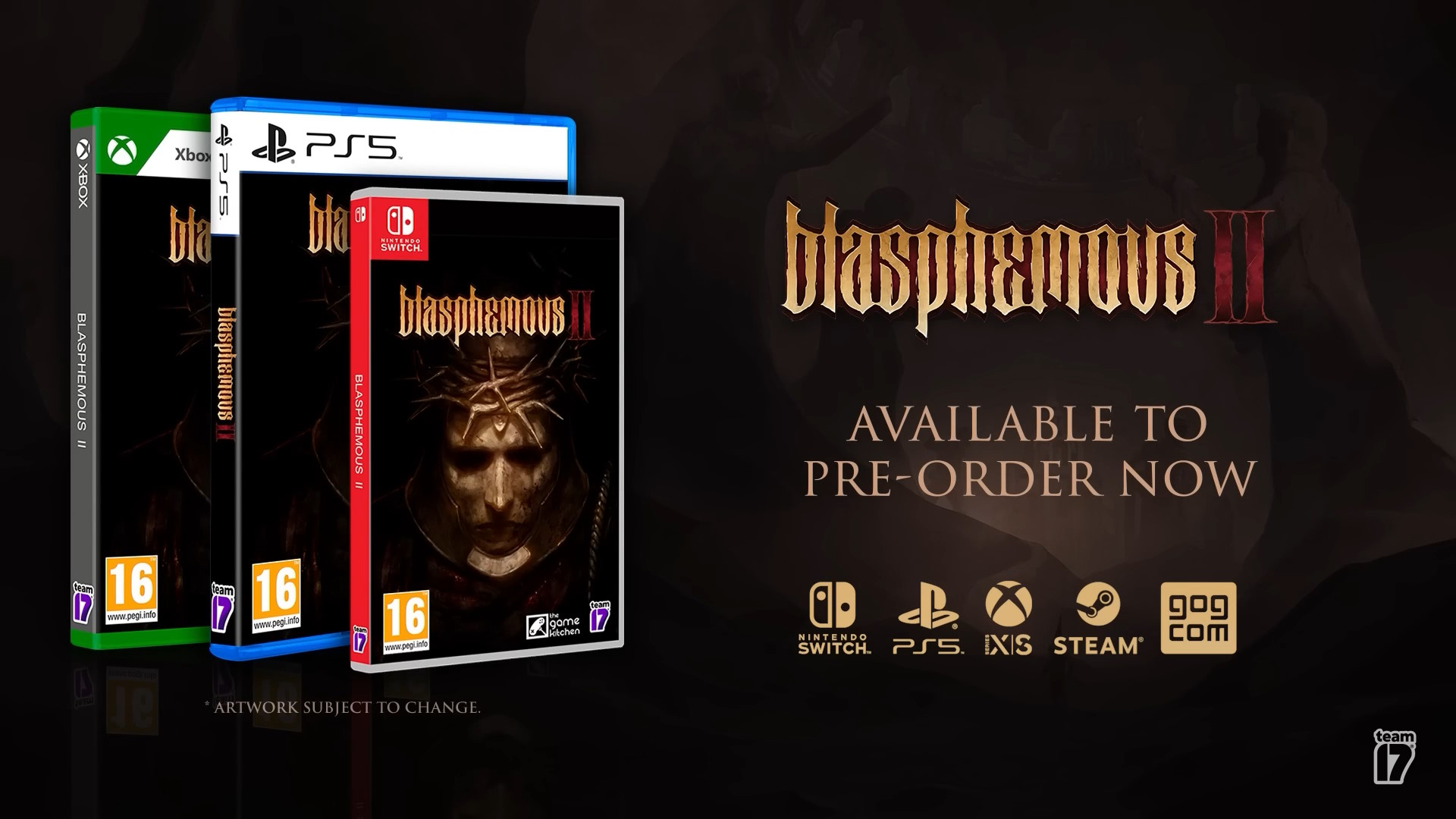 Reserve Are Live Preorders Blasphemous 2 Penance Your Now |