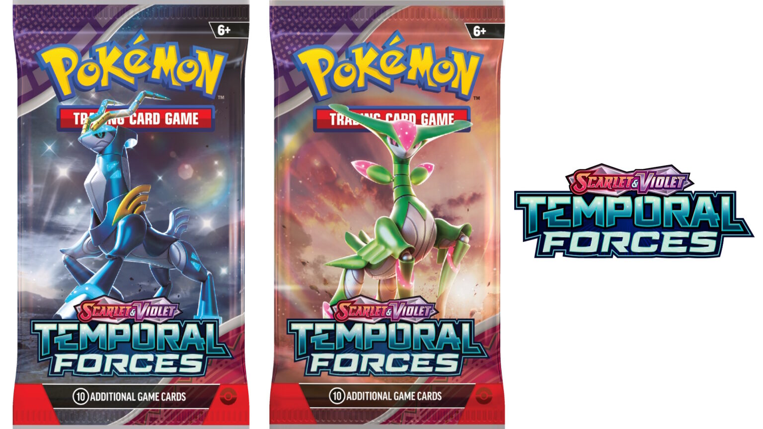 Pok Mon Tcg Scarlet Violet Temporal Forces Expansion Arrives