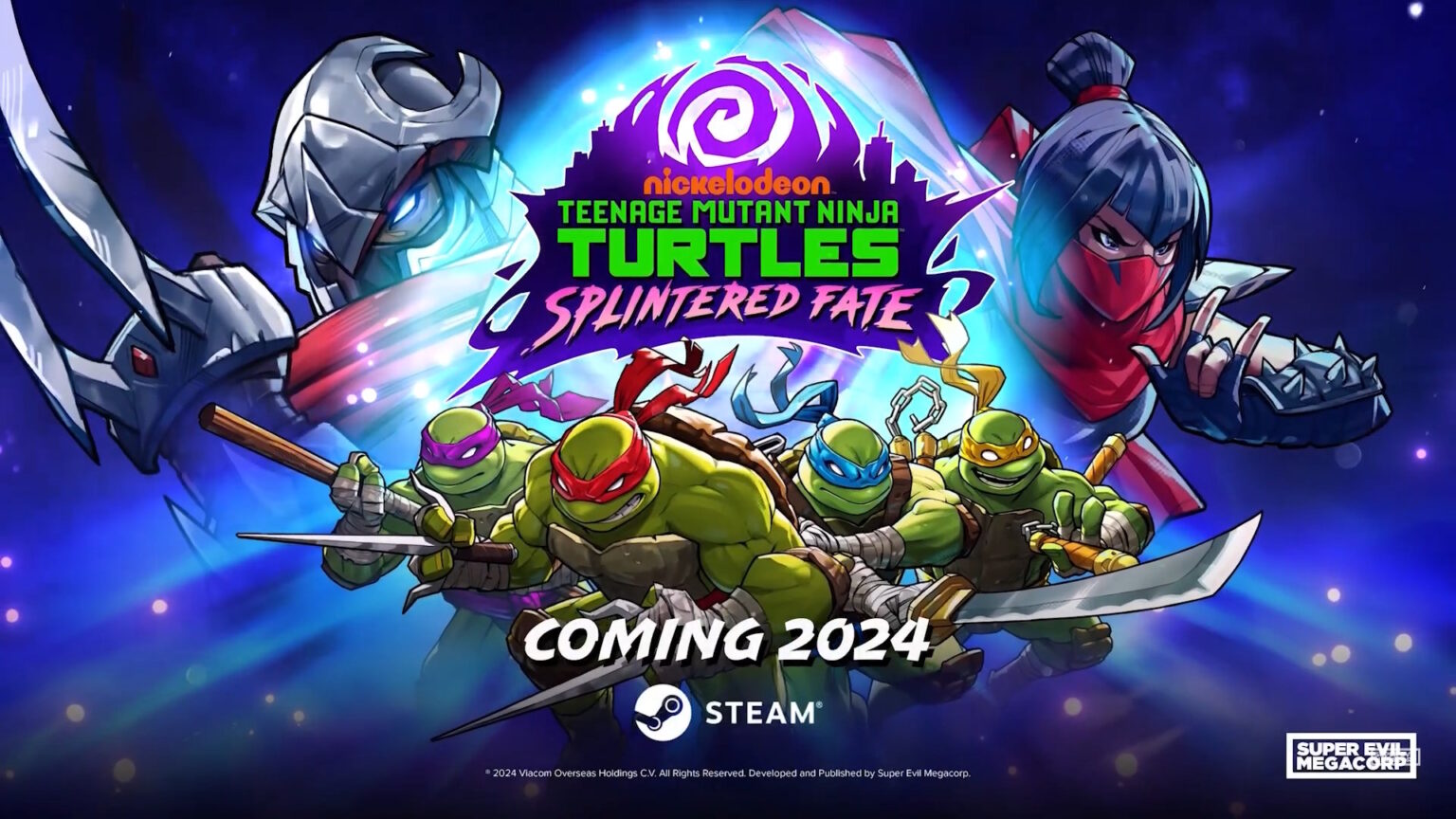 Teenage Mutant Ninja Turtles: Splintered Fate Includes 4-Player Couch ...